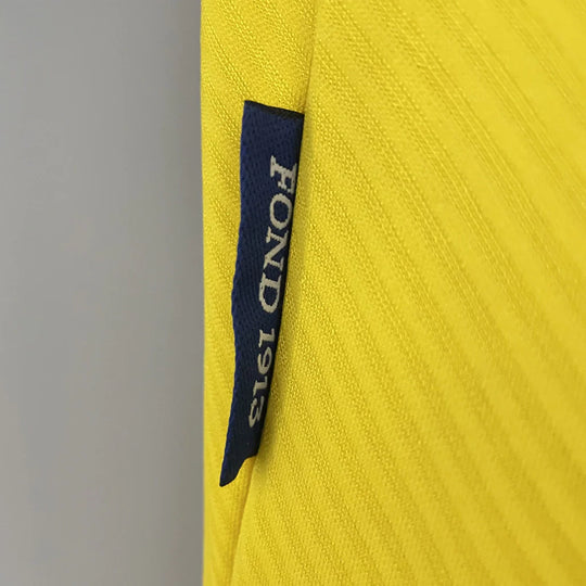 Camisa Retrô Parma I Champion 1993/95 Masculino Amarelo e Azul