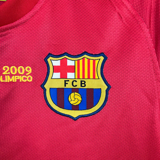 Camisa Barcelona Home Retrô 08/09 UEFA Champions League