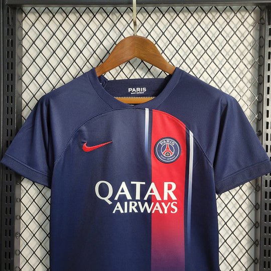 Kit Infantil PSG - Home 23/24 - Azul