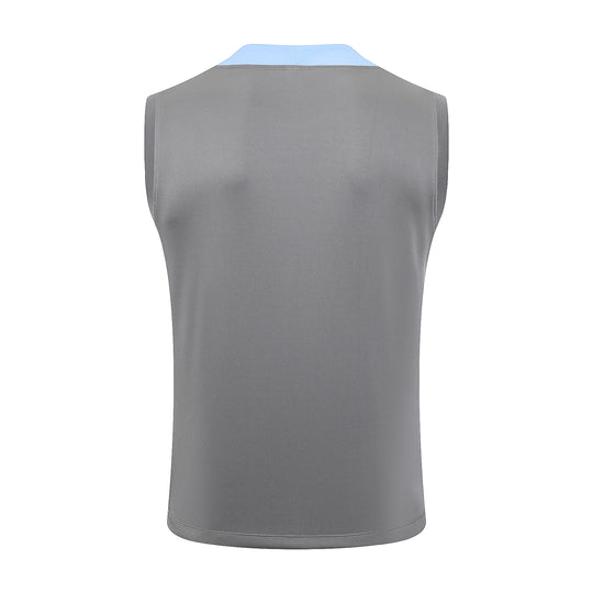 Conjunto Regata Tottenham 2024/25 - Cinza e Preta