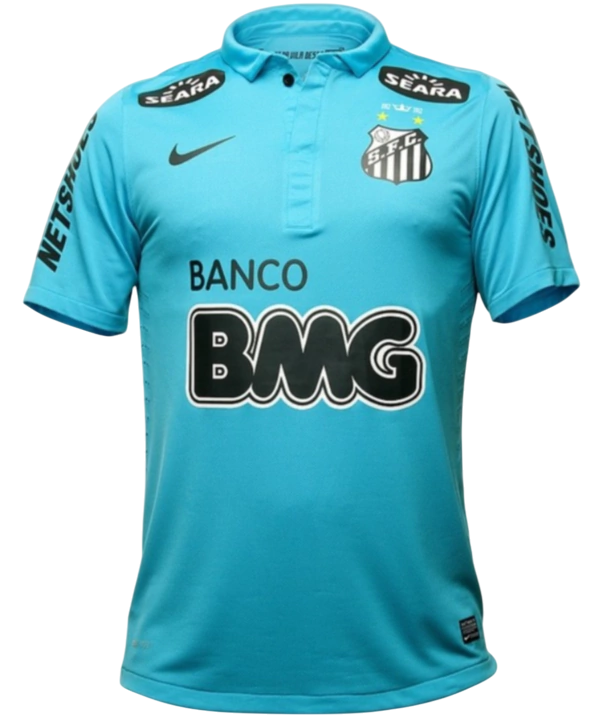 Camisa "Neymar Jr 11" Peixão 13/14 Third Nike Torcedor - Azul