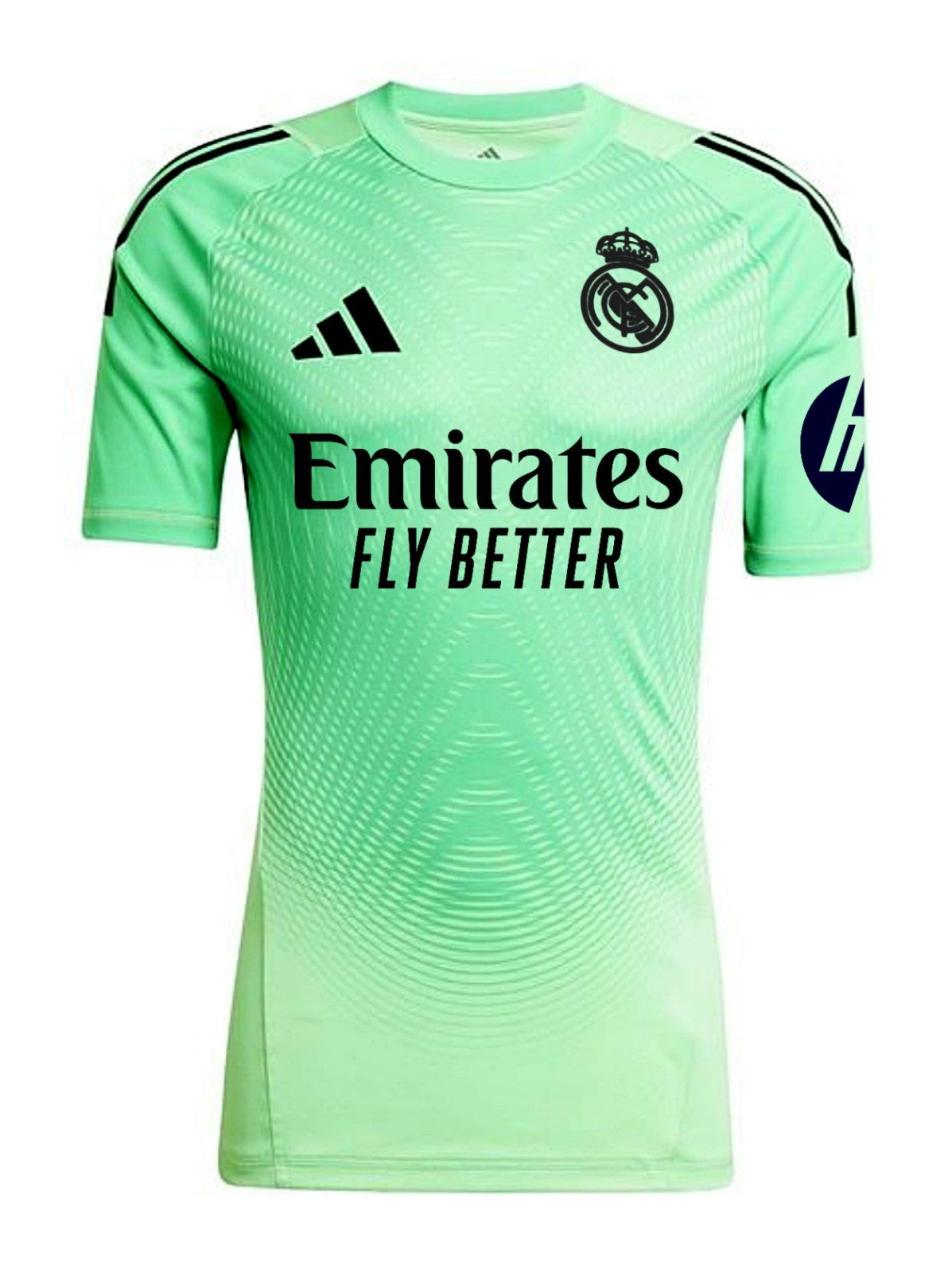 Camisa Real Madrid Goleiro 25/26 s/n° Torcedor Adidas Masculino - Verde