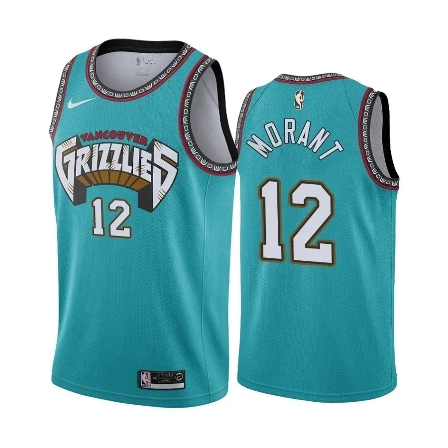 Regata NBA Grizzlies Retrô Edition Nike Authentic Morant 12