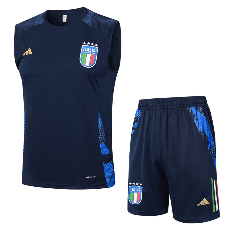 Conjunto Regata Itália 2024/25 - Azul Escuro