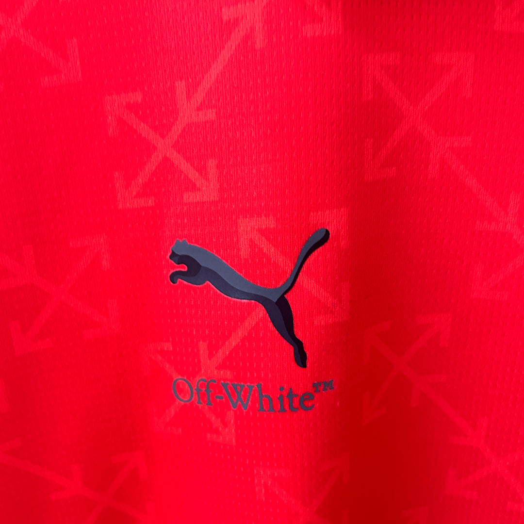 Camisa A.C Milan Edição Co-Branded 25/26 - Masculina Puma - Vermelha e verde