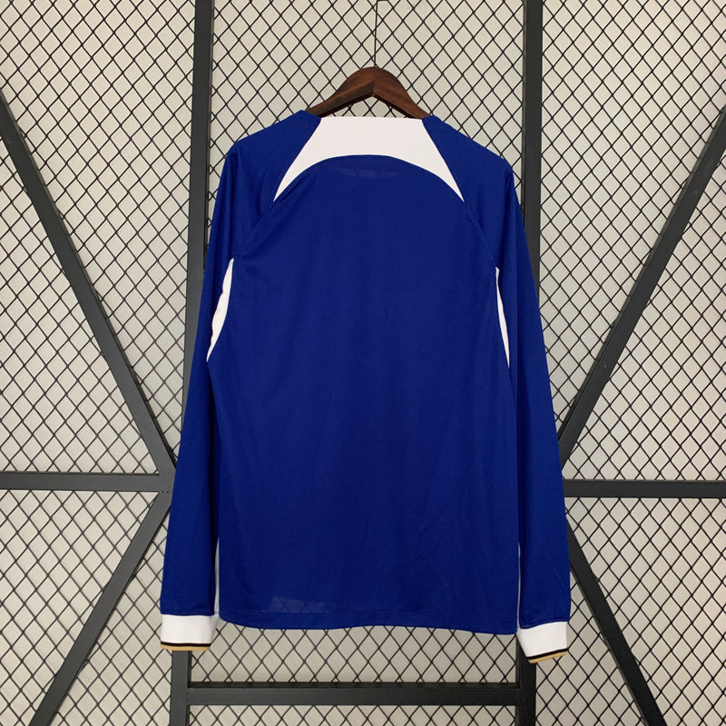 Camisa Chelsea 2023/24 Home - Manga Longa