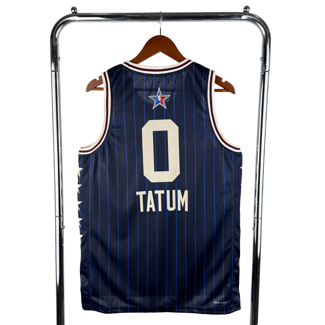 Regata NBA Boston Celtics Jordan Authentic Tatum 0 - Azul
