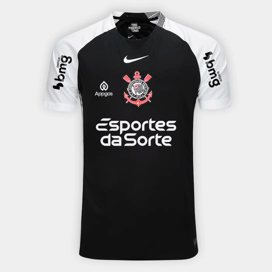 Camisa Nike Timão 2025/26 II Torcedor Com Patrocínios