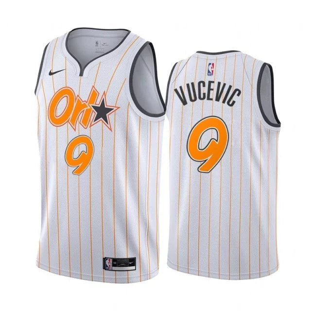 Regata NBA Orlando Magic Edition 20/21 Nike Authentic Vucevic 9 - Branca