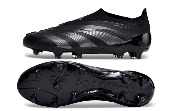 Chuteira Adidas Predator Elite Laceless FG - Preta