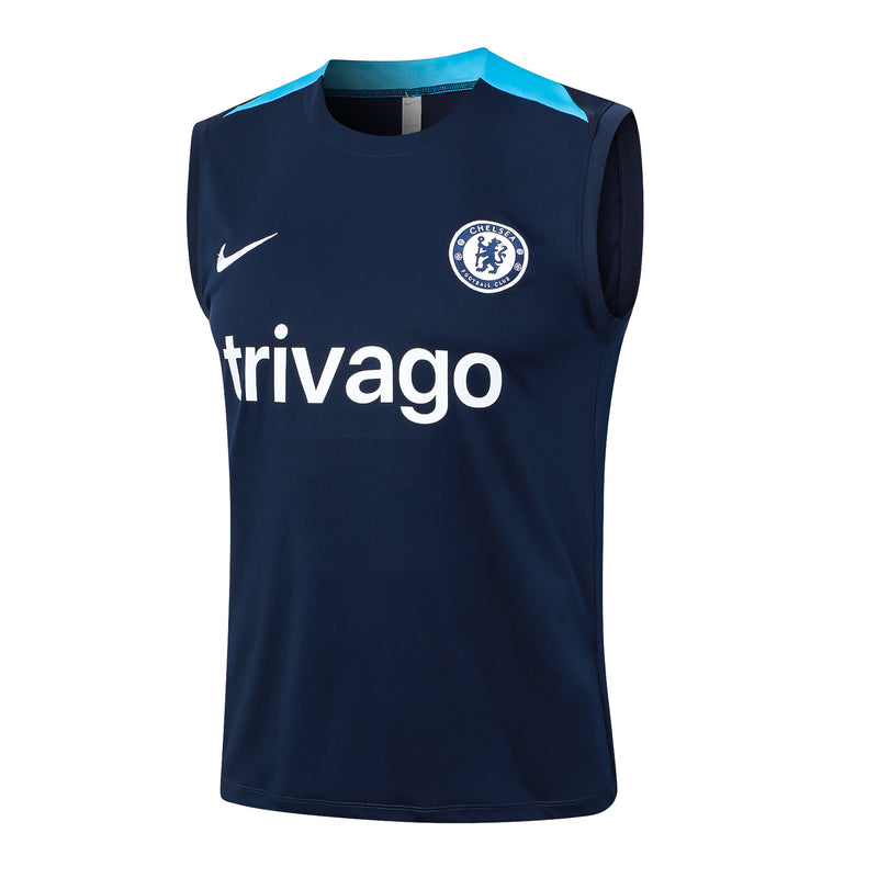 Conjunto Regata Chelsea 2024/25 - Azul Escuro