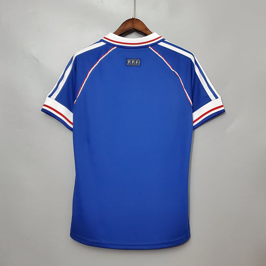 Camisa Retro França 1998 home
