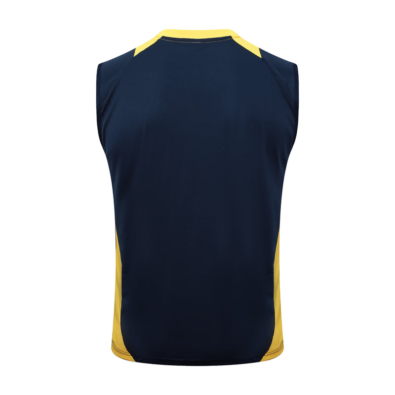 Conjunto Regata Real Madrid 2024/25 - Azul e Amarela