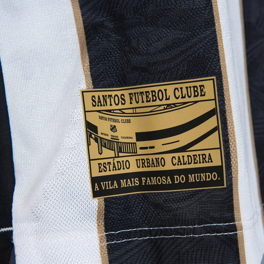 Camisa Peixão 24/25 Away Umbro Torcedor - Branca e Preta