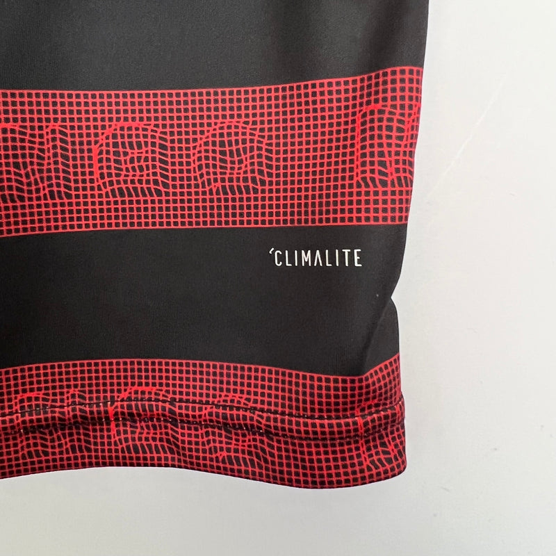 Camisa Flamengo Home Retro 2019/20 Adidas - Vermelho e Preto