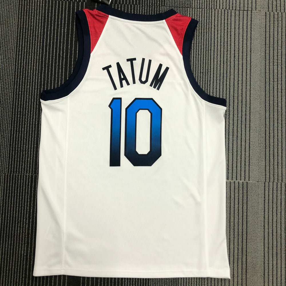 Regata Seleção Americana de Basquete Branca Tatum 10