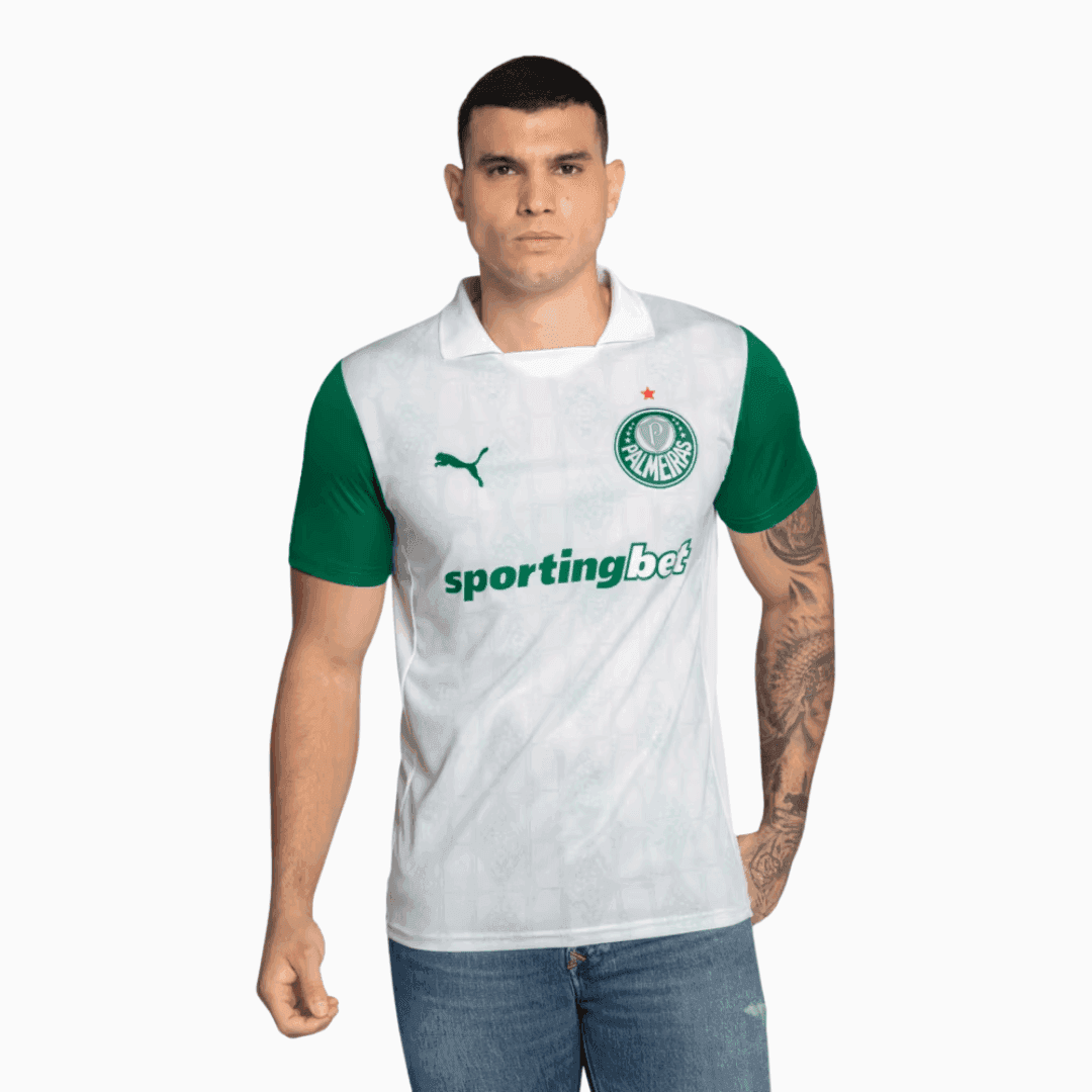 Camisa Puma Palmeiras 2025/26 II - Estevão N° 41