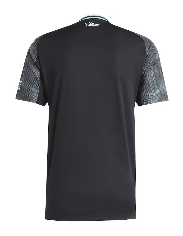 Camisa Aston Villa Away 25/26 s/n° Torcedor Adidas Masculina - Preto