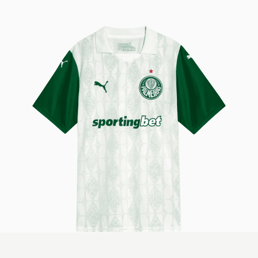Camisa Puma Palmeiras 2025/26 II - Paulinho N° 10