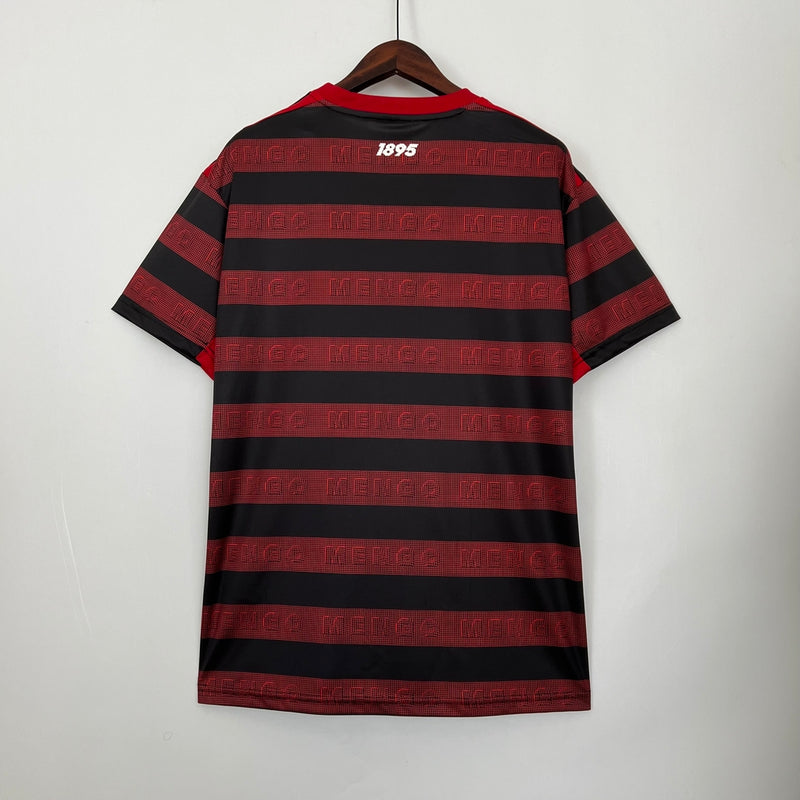 Camisa Flamengo Home Retro 2019/20 Adidas - Vermelho e Preto
