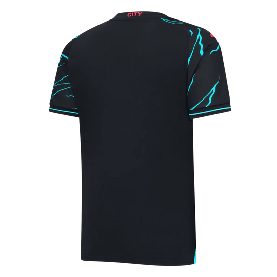 Camisa Manchester City III 23/24 Puma - Azul Marinho