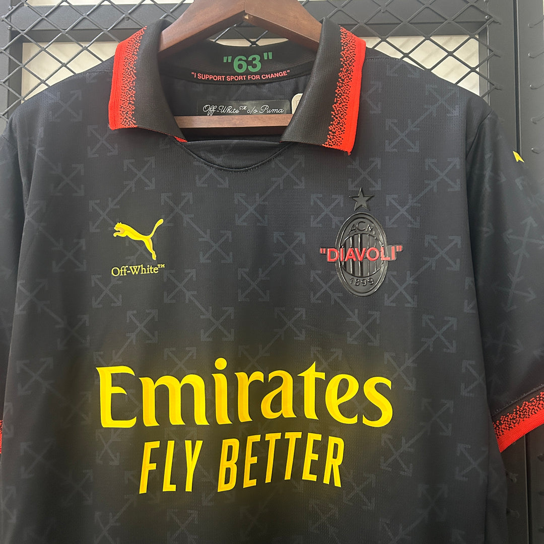 Camisa A.C Milan Edição Co-Branded 25/26 - Masculina Puma - Preta e verde