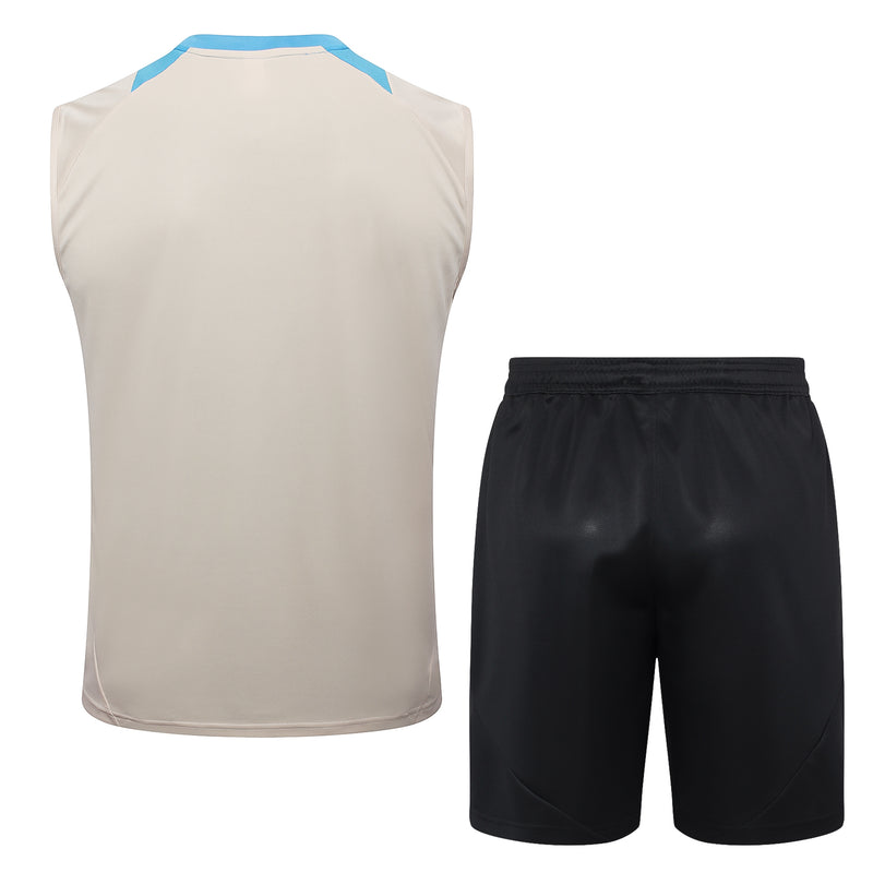 Conjunto Regata Argentina 2024/25 - Bege e Azul