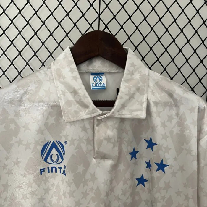 Camisa Cruzeiro Away Retrô 1993/94 branca - Finta