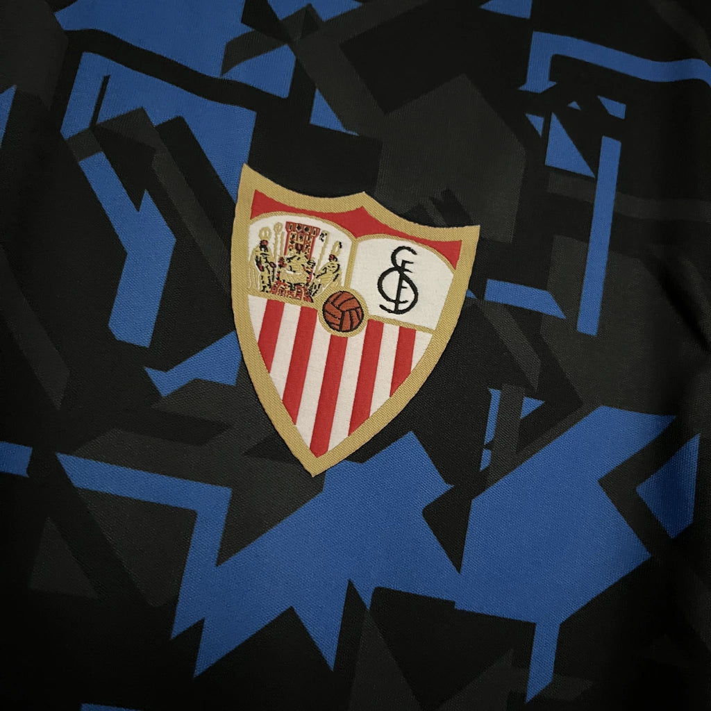 Camisa Sevilla Third 23/24 s/n° Torcedor Masculino - Preta e Azul