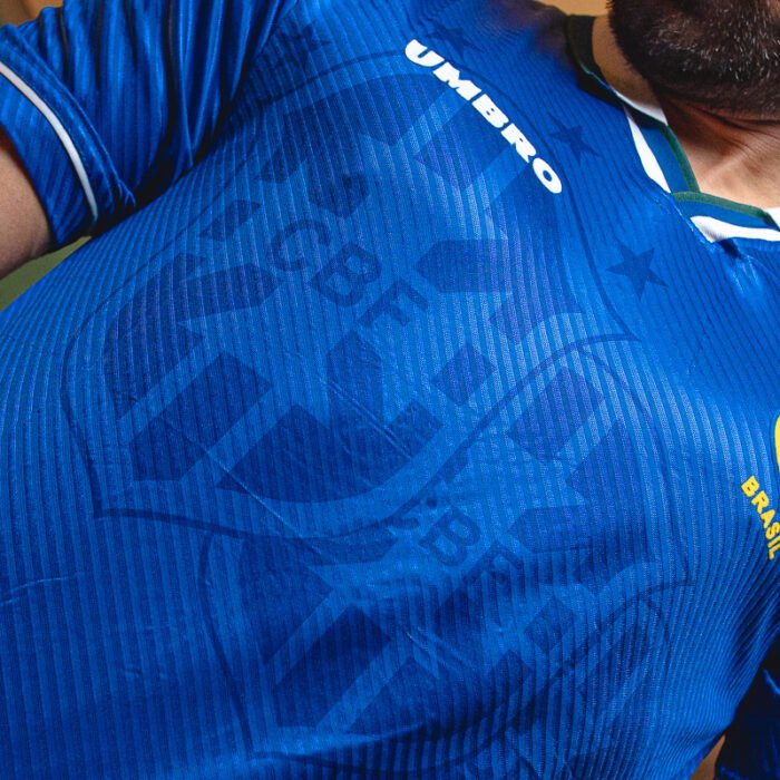 Camisa Retrô Seleção Brasileira 94 II - Pronta Entrega