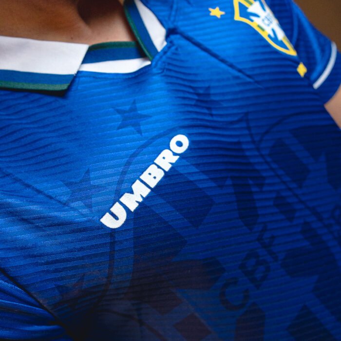 Camisa Retrô Seleção Brasileira 94 II - Pronta Entrega
