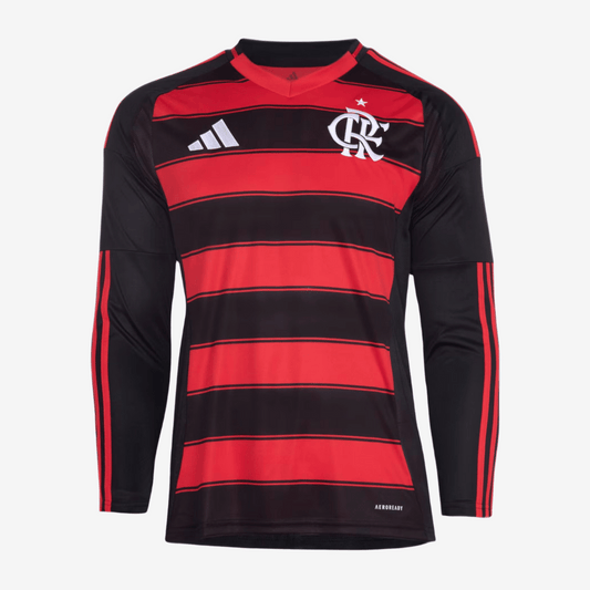 Camisa Manga Longa Adidas Flamengo 2025/26 I