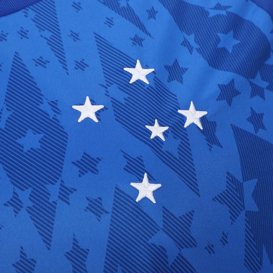Camisa Cruzeiro 24/25 Home Adidas Torcedor - Azul e Branca