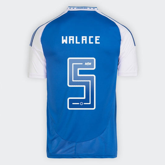 Camisa Adidas Cruzeiro 2025/26 I WALACE N° 5