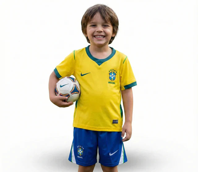 Conjunto Infantil Seleção Brasileira 2026/27 I