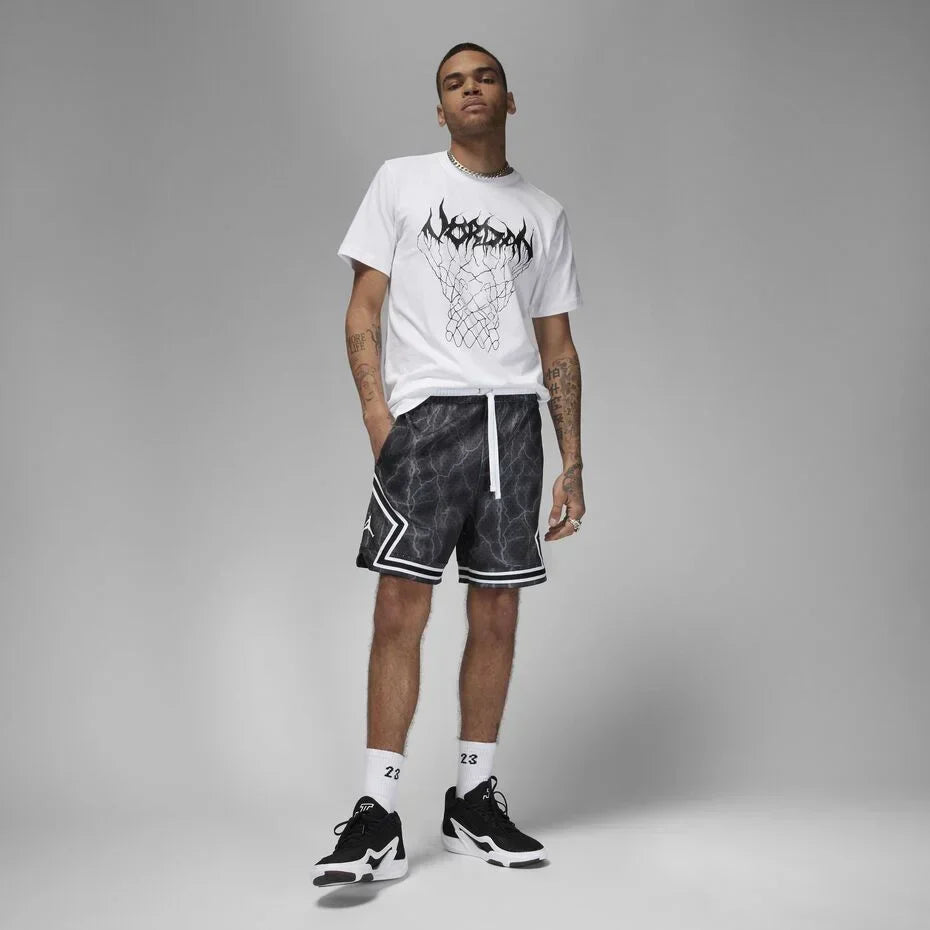 Shorts Jordan Diamond Black White