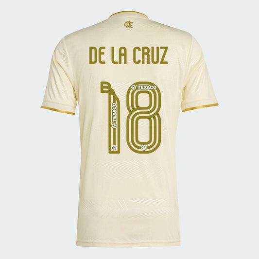 Camisa Adidas Flamengo 2025/26 III DE LA CRUZ N° 18
