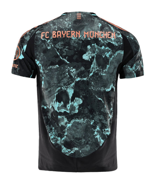 Camisa Bayern de Munique Away 24/25 s/n° Torcedor Masculino - Preta