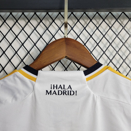 Kit Infantil Real Madrid - Home 23/24 - Branco