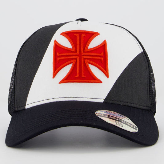 Bone Vasco Trucker Preto e Branco