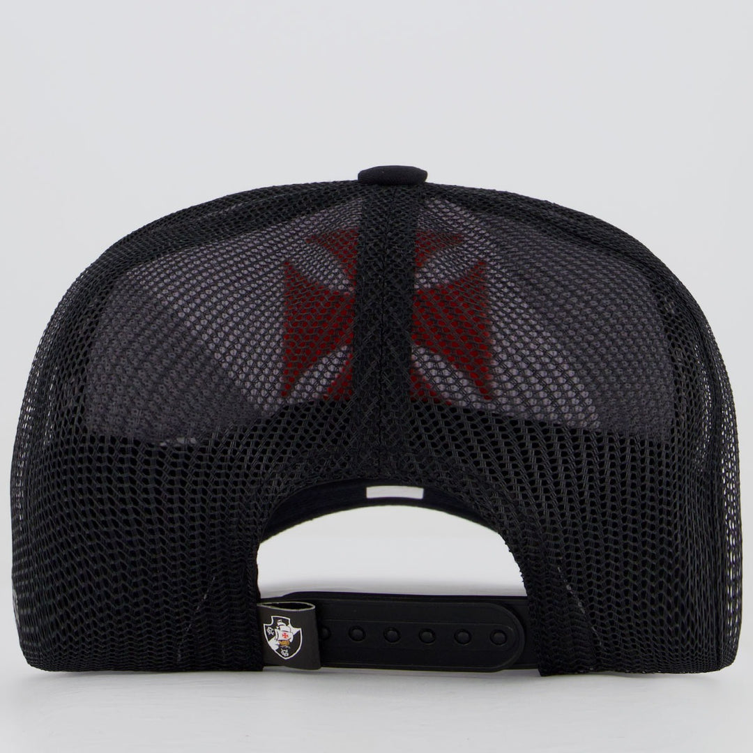 Bone Vasco Trucker Preto e Branco