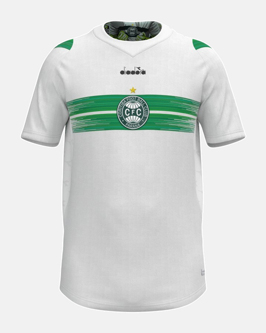 Camisa Coritiba 24/25 Home Diadora Torcedor - Branca