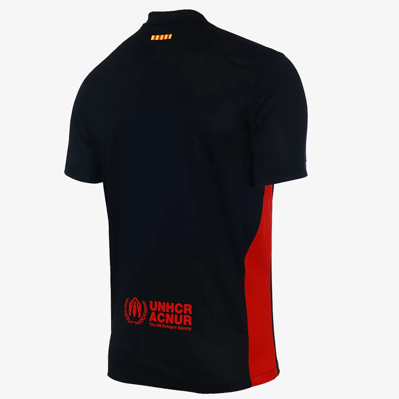 Camisa Barcelona Away 24/25 s/n° Torcedor Masculino - Preta