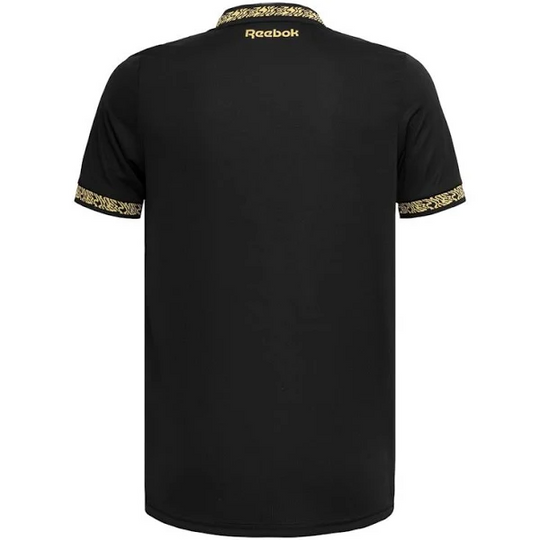 Camisa Botafogo Away  2024/25 s/n Torcedor Rebook Masculino - Preta e Dourada