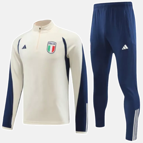 Conjunto de Treino Seleção Itália - Masculino - Beje