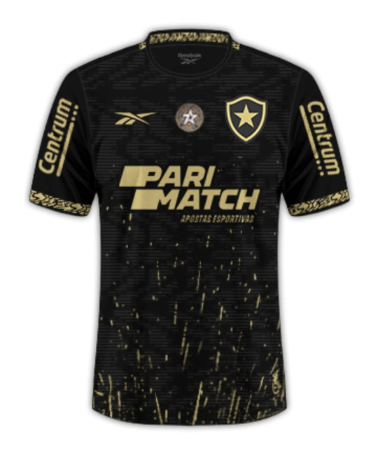 Camisa Botafogo 24/25 Away Reebok Torcedor - Preta