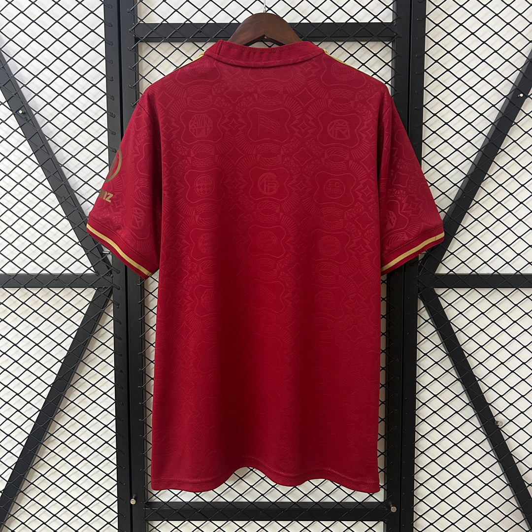 Camisa Bayern Munich Edição 125º aniversário 25/26 - Masculina Adidas - Vermelha