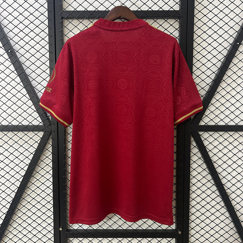 Camisa Bayern Munich Edição 125º aniversário 25/26 - Masculina Adidas - Vermelha