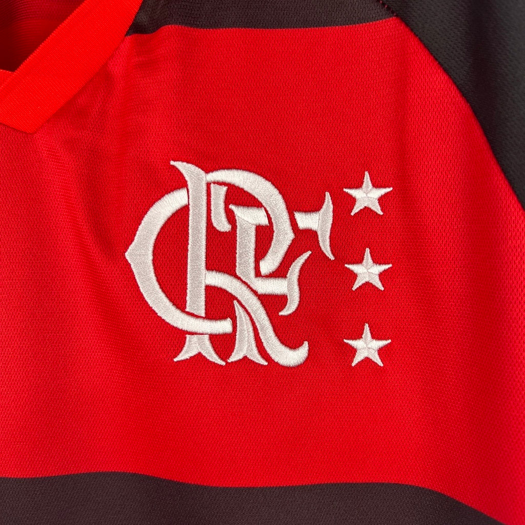 Camisa Flamengo Home Retro 1987/88 Adidas - Vermelho e Preto