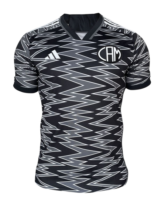 Camisa Atletico Mineiro 24/25 Third Adidas Torcedor - Preto e Cinza